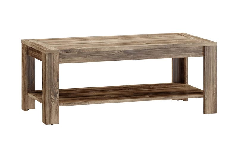 Belveder Soffbord 120 cm med Förvaring Hylla - Trä/Natur - Möbler - Bord & matgrupper - Soffbord