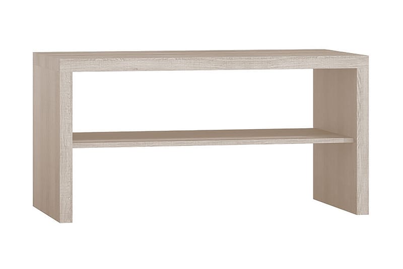Benavila Soffbord 120 cm med Förvaring Hyllor - Beige/Grå - Möbler - Bord & matgrupper - Soffbord