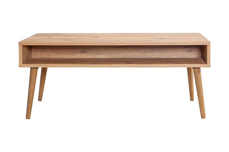 Brokind Soffbord 110 cm med Förvaring Hylla - Natur - Möbler - Bord & matgrupper - Soffbord
