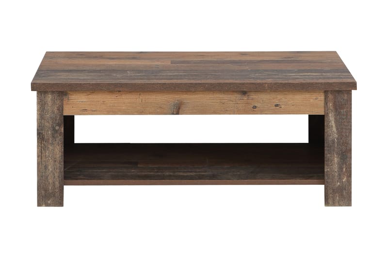 Cadle Soffbord 110 cm med Förvaring Hylla - Brun - Möbler - Bord & matgrupper - Soffbord
