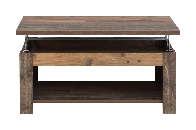 Cadle Soffbord 110 cm med Förvaring Hylla - Brun - Möbler - Bord & matgrupper - Soffbord