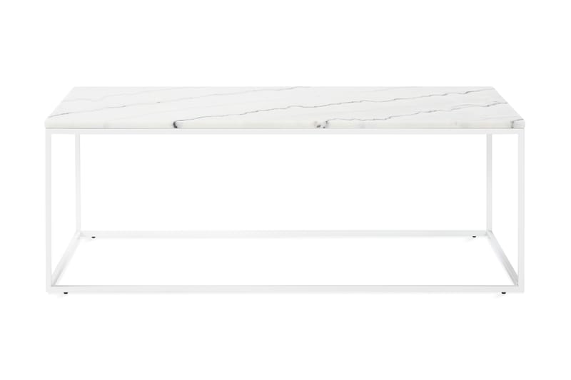 Carrie Soffbord 120 cm Marmor - Vit - Möbler - Bord & matgrupper - Matgrupper