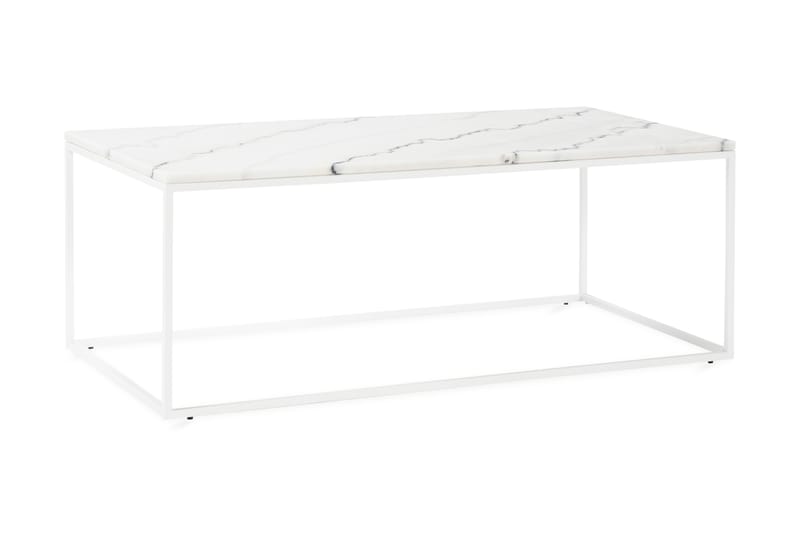 Carrie Soffbord 120 cm Marmor - Vit - Möbler - Bord & matgrupper - Soffbord
