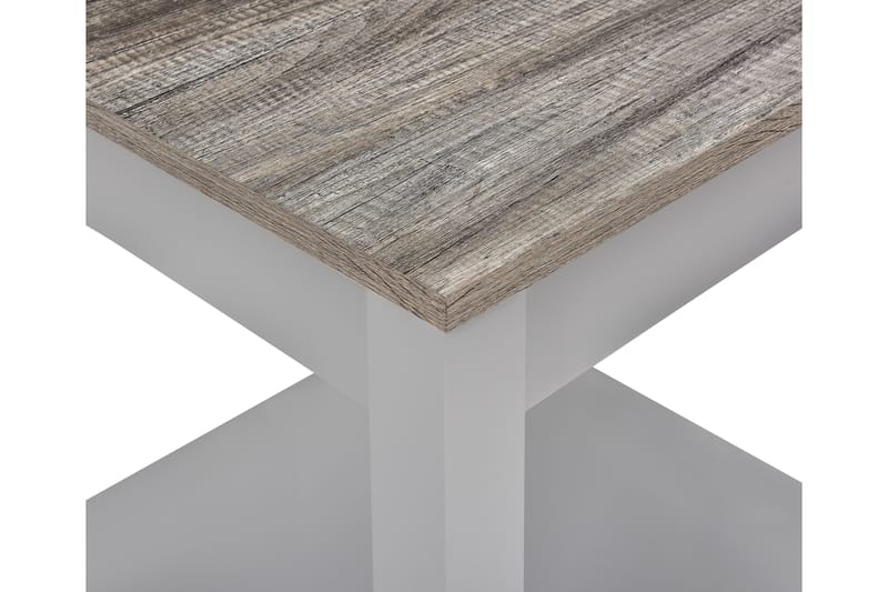 Carver Soffbord 90 cm Grå - Dorel Home - Möbler - Bord & matgrupper - Soffbord