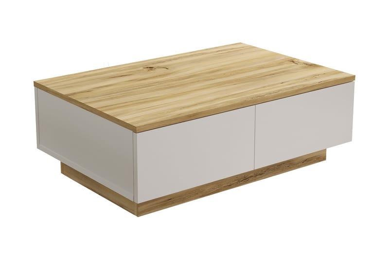 Cranner Soffbord 90 cm - Natur/Vit - Möbler - Bord & matgrupper - Soffbord