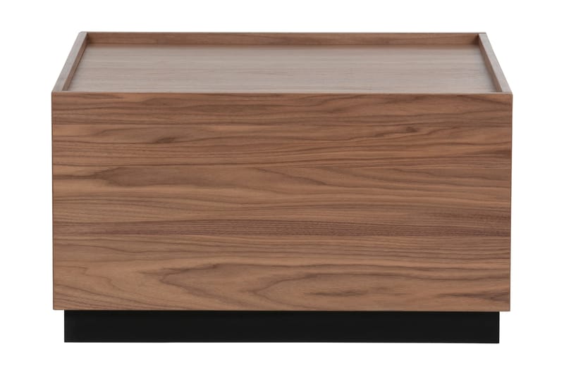 Cubbe Soffbord 82 cm - Valnötsbrun/Svart - Möbler - Bord & matgrupper - Soffbord
