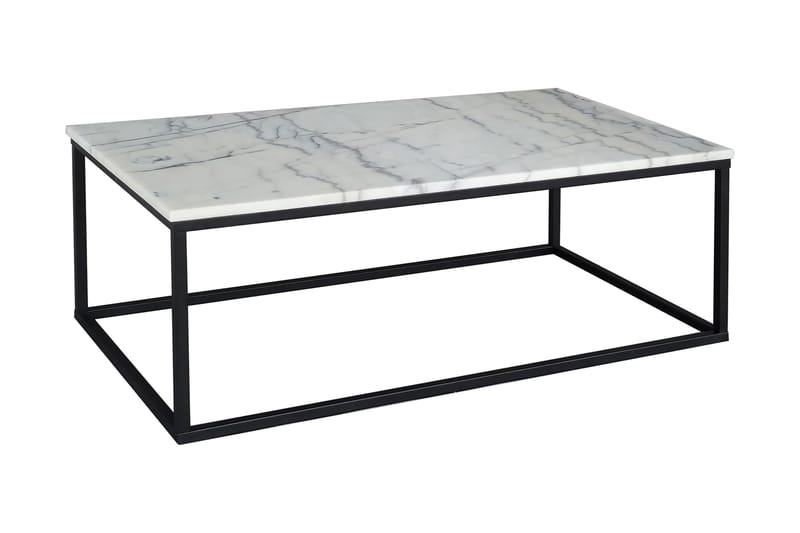 Dorking Soffbord 110 cm Marmor - Vit/Svart - Möbler - Bord & matgrupper - Soffbord