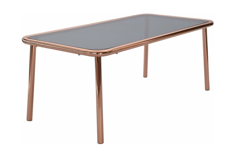 Dusk Soffbord 120 cm - Rökfärgat Glas/Koppar - Möbler - Bord & matgrupper - Soffbord