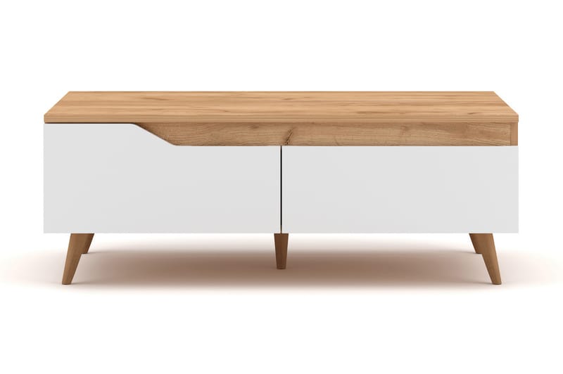 Edingue Soffbord 100 cm - Natur/Vit - Möbler - Bord & matgrupper - Kontorsbord - Skrivbord