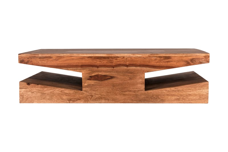 Elsbing Soffbord 115 cm med Förvaring Hylla - Akacia - Möbler - Bord & matgrupper - Soffbord