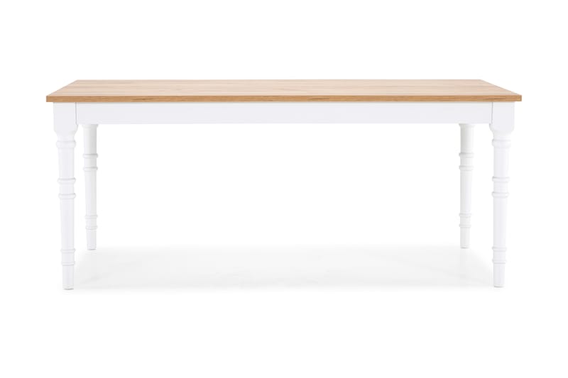Erin Soffbord 130 cm - Ekfanér/Vit - Möbler - Bord & matgrupper - Soffbord