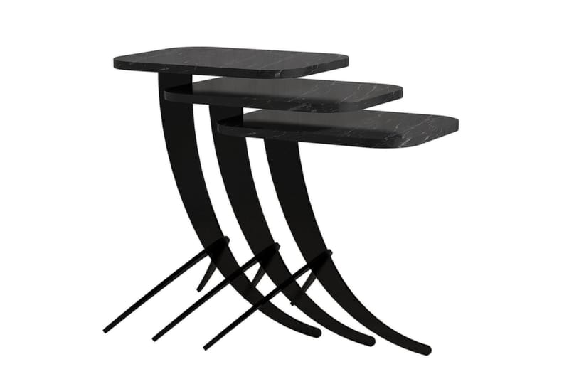 Erykah Satsbord 45 cm - Svart - Möbler - Bord & matgrupper - Soffbord