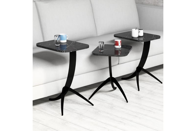 Erykah Satsbord 45 cm - Svart - Möbler - Bord & matgrupper - Soffbord