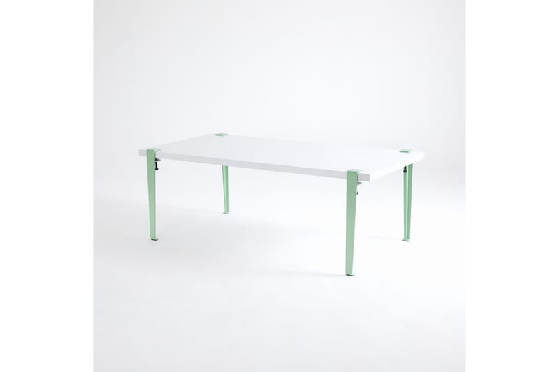 Fonissa Soffbord 120x60 cm Vit/Blå/Grön