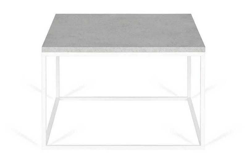 Forestes Soffbord 60 cm - Betonggrå/Vit - Möbler - Bord & matgrupper - Avlastningsbord - Brickbord & småbord