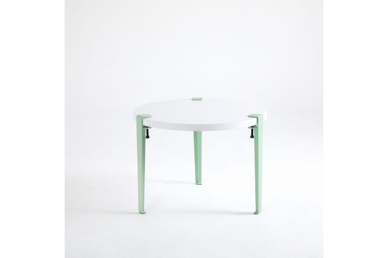 Fregoia Soffbord 60 cm Vit/Blå/Grön - Hanah Home - Möbler - Bord & matgrupper - Soffbord