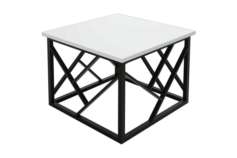 Gersby Soffbord 54 cm - Vit/Svart - Möbler - Bord & matgrupper - Soffbord