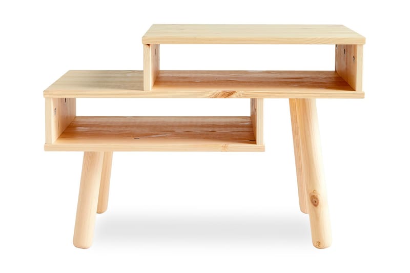 Hako Soffbord 65 cm med Förvaring Hylla Tall/Natur - Karup Design - Möbler - Bord & matgrupper - Soffbord