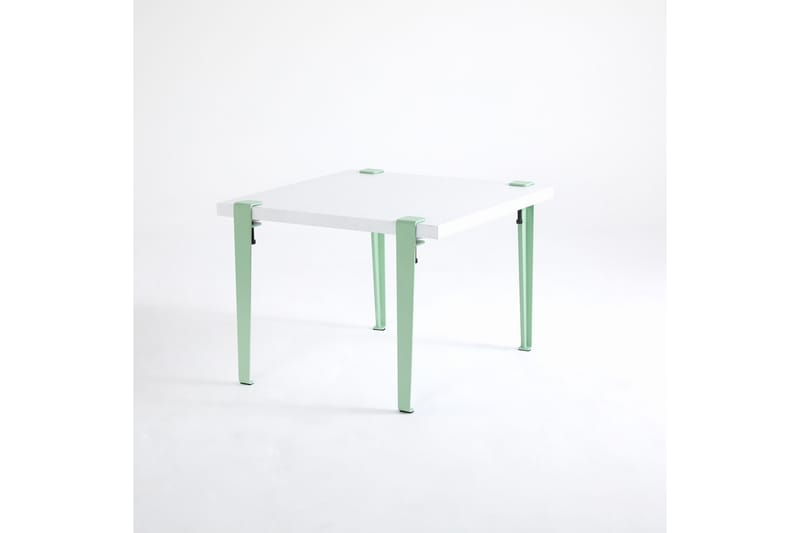 Halicheron Soffbord 60x60 cm Vit/Blå/Grön