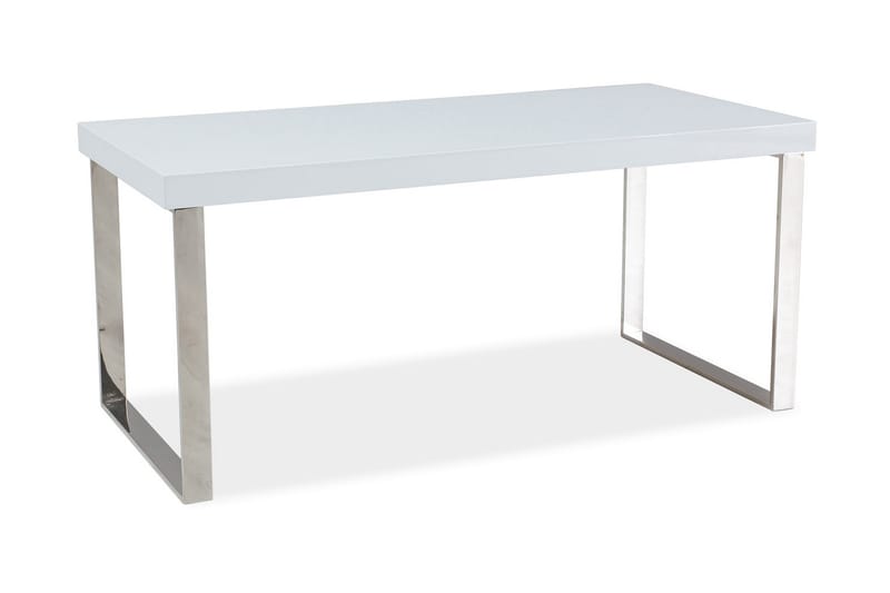 Hamilo Soffbord 100 cm - Vit/Krom - Möbler - Bord & matgrupper - Soffbord