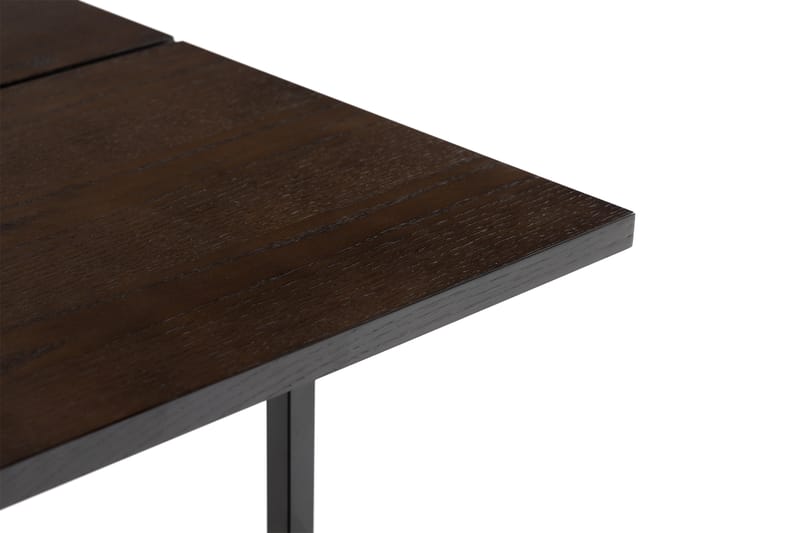Holk Soffbord 95 cm - Mörkbrun/Mattsvart - Möbler - Bord & matgrupper - Soffbord