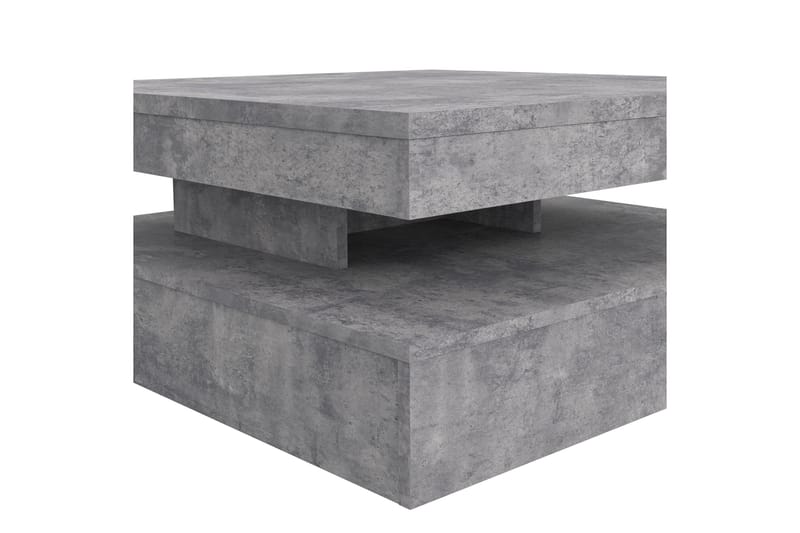 Holmeswood Soffbord 78 cm med Förvaring Hylla - Betonggrå - Möbler - Bord & matgrupper - Soffbord