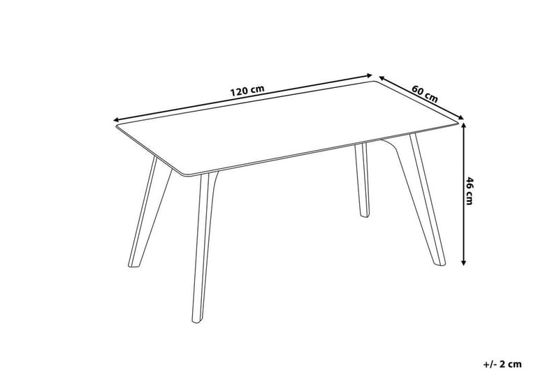 Hudson Soffbord 120 cm - Glas/Natur - Möbler - Bord & matgrupper - Soffbord