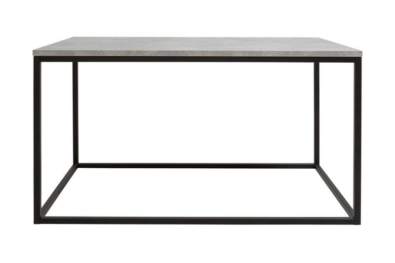 Illaso Soffbord 100 cm - Betonggrå/Svart - Möbler - Bord & matgrupper - Soffbord