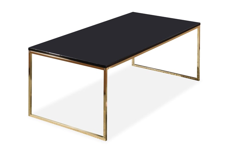 Jaise Soffbord 120 cm - Guld|Svart - Möbler - Bord - Soffbord