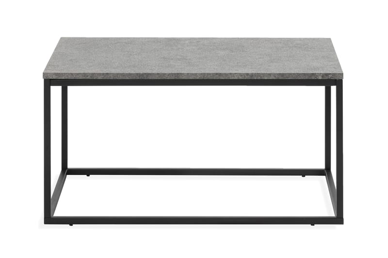 Kullaberg Soffbord 90 cm - Betong/Svart - Möbler - Bord & matgrupper - Soffbord