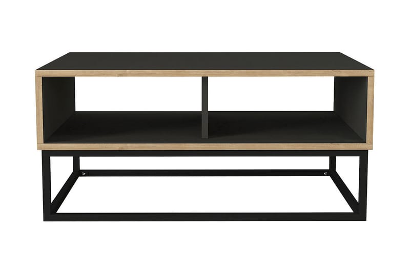 Lemelerveld Soffbord 90 cm - Natur/Antracit - Möbler - Bord & matgrupper - Soffbord