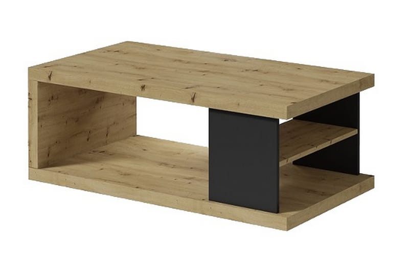 Leneas Soffbord 110 cm med Förvaring Hyllor - Trä - Möbler - Bord & matgrupper - Soffbord