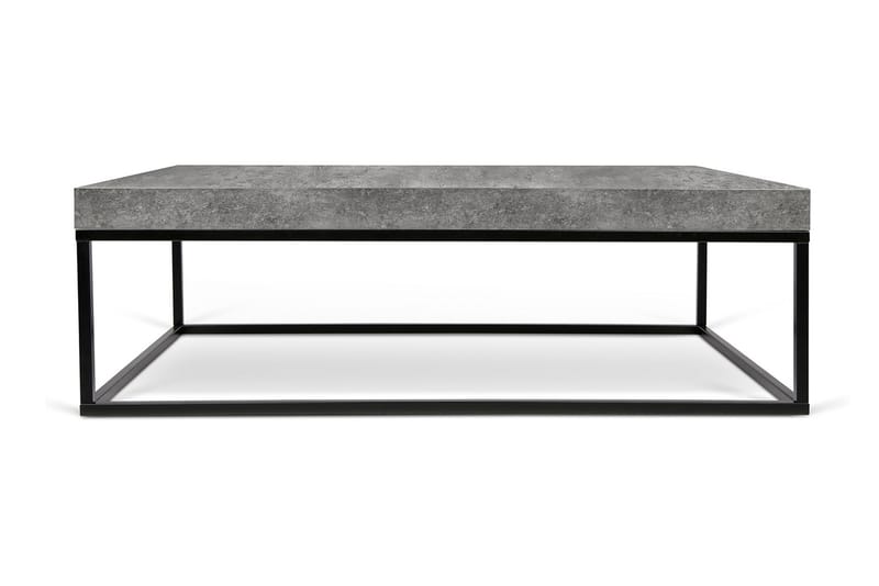 Managua Soffbord 120 cm - Betonggrå/Svart - Möbler - Bord & matgrupper - Soffbord