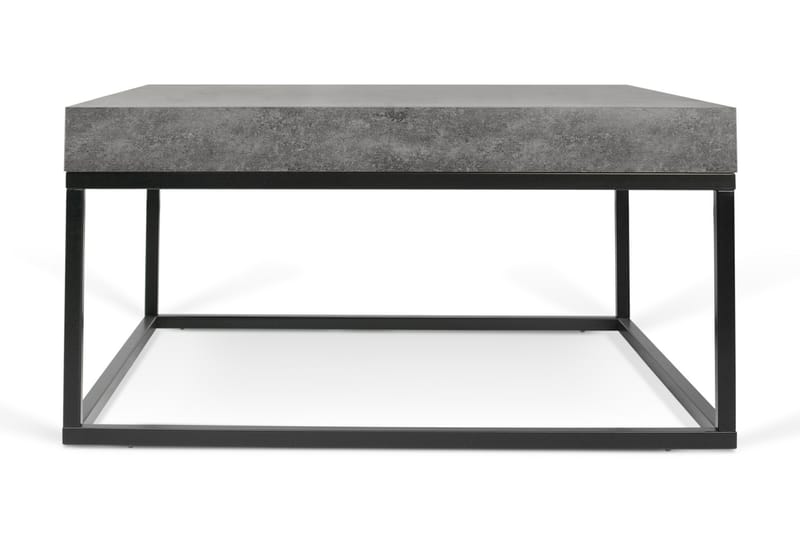 Managua Soffbord 75 cm - Betonggrå/Svart - Möbler - Bord & matgrupper - Soffbord