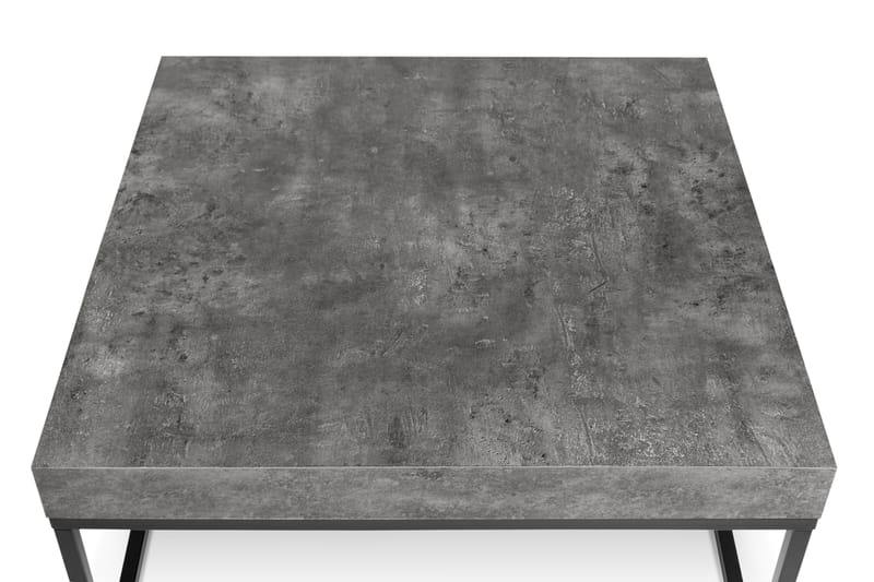 Managua Soffbord 75 cm - Betonggrå/Svart - Möbler - Bord & matgrupper - Soffbord