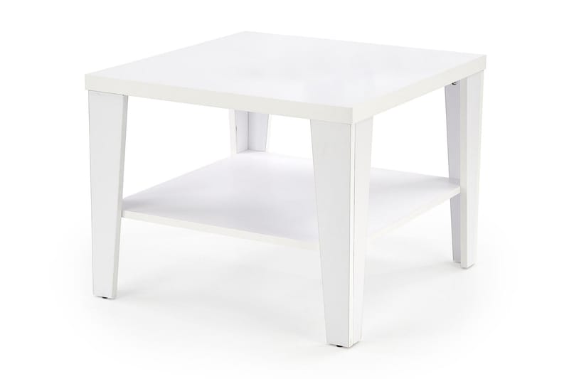 Mantras Soffbord 70 cm med Förvaring Hylla - Vit - Möbler - Bord & matgrupper - Soffbord