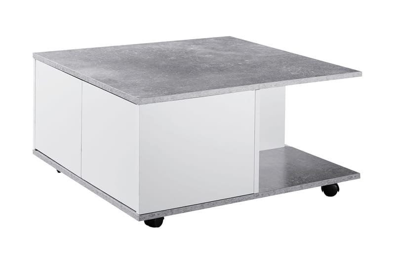 Marchall Soffbord 70 cm - Vit - Möbler - Bord & matgrupper - Soffbord