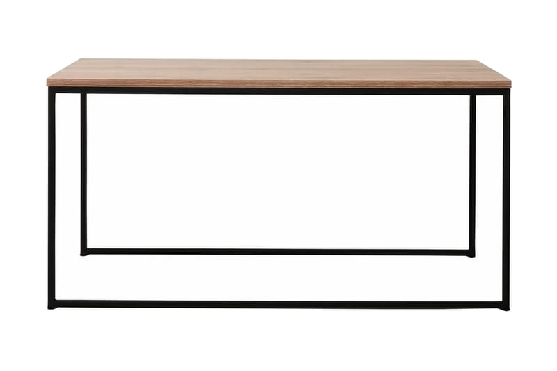 Marliah Satsbord 100 cm 2 Bord - Valnötsbrun/Svart - Möbler - Bord & matgrupper - Soffbord