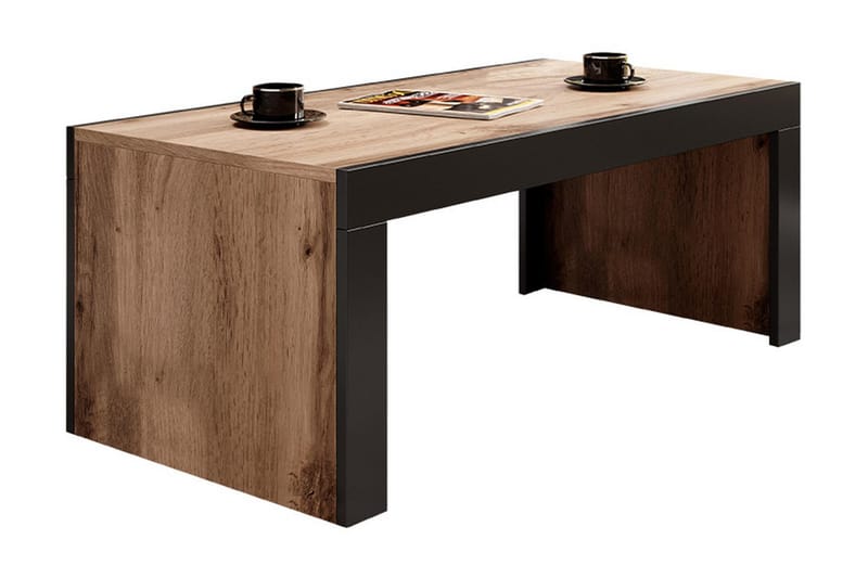 Milias Soffbord 120 cm - Natur/Svart - Möbler - Bord & matgrupper - Avlastningsbord - Konsolbord & sidobord