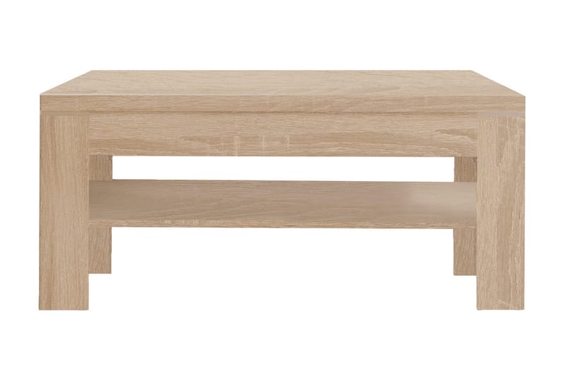 Perkhill Soffbord 120 cm med Förvaring Hylla - Natur - Möbler - Bord & matgrupper - Soffbord