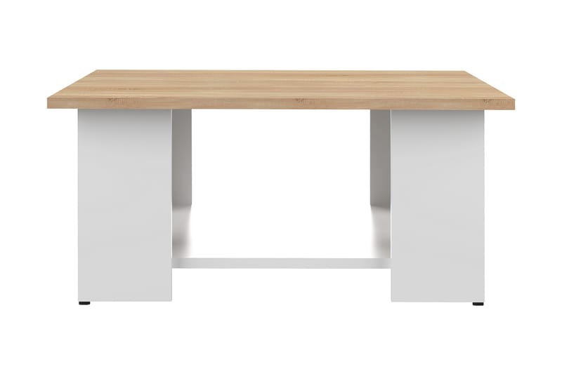 Plessan Soffbord 67 cm med Förvaring Hylla - Trä/Vit - Möbler - Bord & matgrupper - Soffbord
