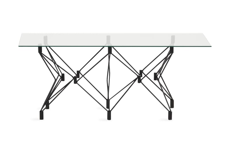 Roxbury Soffbord 120 cm - Glas/Svart - Möbler - Bord & matgrupper - Soffbord