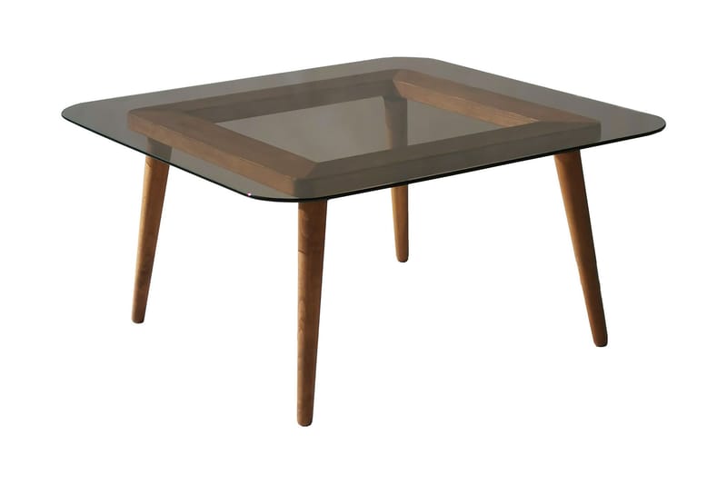 Selter Soffbord 80 cm - Brons/Glas - Möbler - Bord & matgrupper - Soffbord