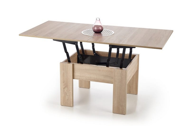 Serafin Soffbord 80 cm Höj- och Sänkbart - Ekfärg - Förvaring - Förvaringsmöbler - Sideboard & skänk