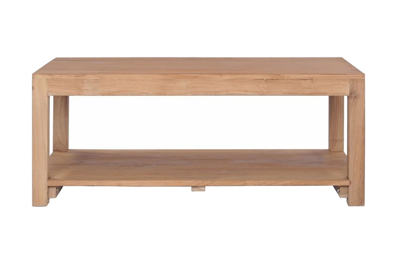 Soffbord 100x50x40 cm massiv teak - Brun - Möbler - Bord & matgrupper - Soffbord
