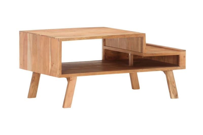 Soffbord 100x50x45 cm massivt akaciaträ - Brun - Möbler - Bord & matgrupper - Soffbord