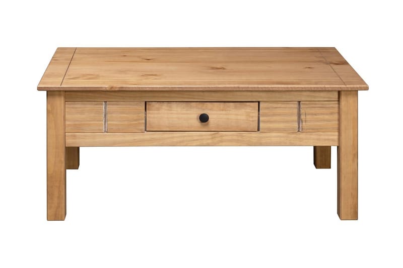 Soffbord 100x60x45 cm massiv furu panama - Brun - Möbler - Bord & matgrupper - Soffbord