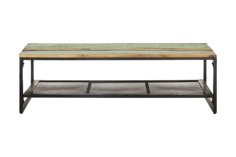Soffbord 110x60x35 cm massivt återvunnet trä - Brun - Möbler - Bord & matgrupper - Soffbord