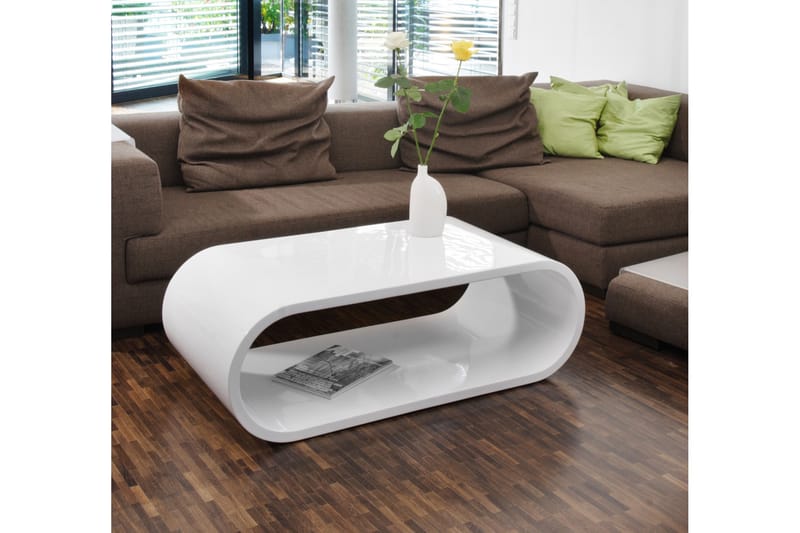 Soffbord 120x60x40 cm white - Vit - Möbler - Bord & matgrupper - Soffbord