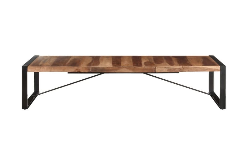 Soffbord 180x90x40 cm massivt trä med sheshamyta - Brun - Möbler - Bord & matgrupper - Soffbord